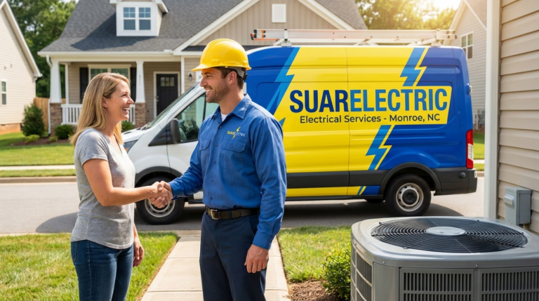 New EV Charger Installation in Monroe, NC: Powering Your Electric Vehicle at Home (Addresses a growing modern need, specific service, and local context)