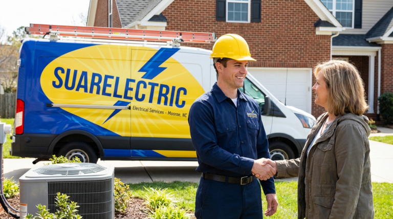 Protect Your Monroe Home: The Essential Guide to Surge Protection & Electrical Safety (Focuses on safety and prevention, appealing to homeowners concerned about protecting their property and family.)